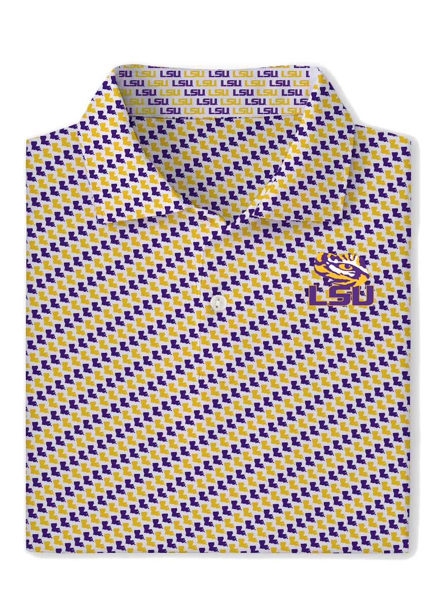 The LSU Purple & Gold Polo
